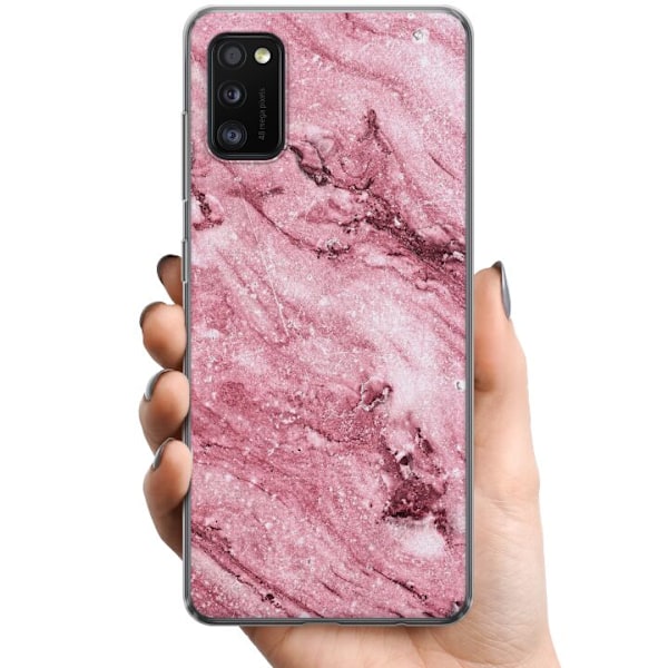 Samsung Galaxy A41 TPU Mobilcover Rosa
