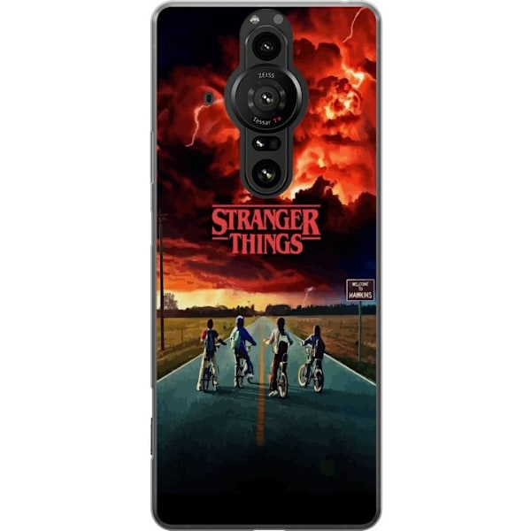 Sony Xperia Pro-I Genomskinligt Skal Stranger Things