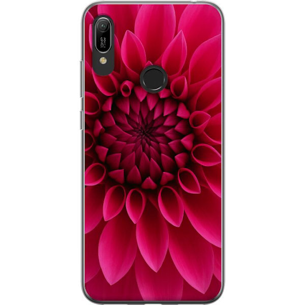 Huawei Y6 (2019) Genomskinligt Skal Rosecore