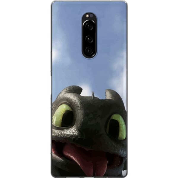 Sony Xperia 1 Genomskinligt Skal How to Train Your Dragon (Draktränaren)