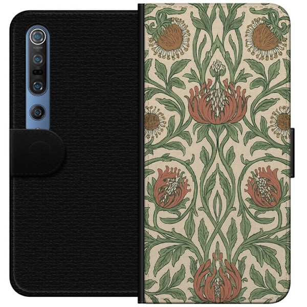 Xiaomi Mi 10 Pro 5G Lompakkokotelo Petali Yksityiskohdat