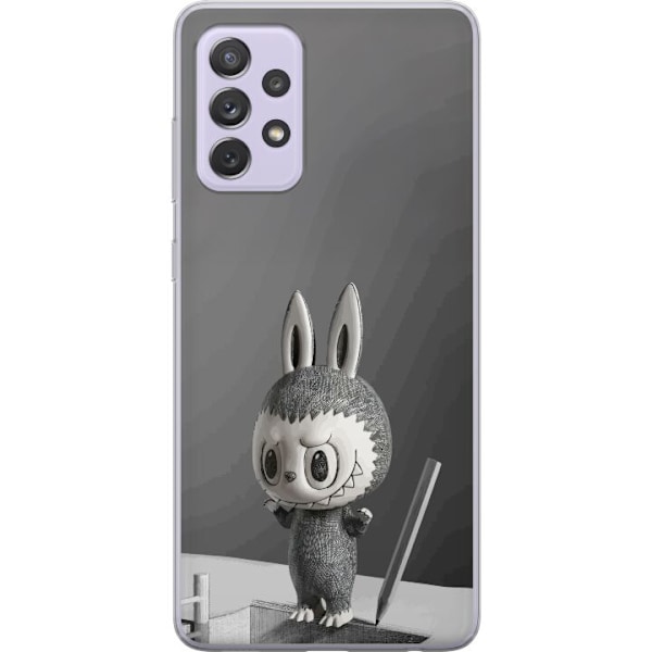Samsung Galaxy A52s 5G Gennemsigtig cover Pop Mart MEGA LABUBU LABUBU Sketch 1000%