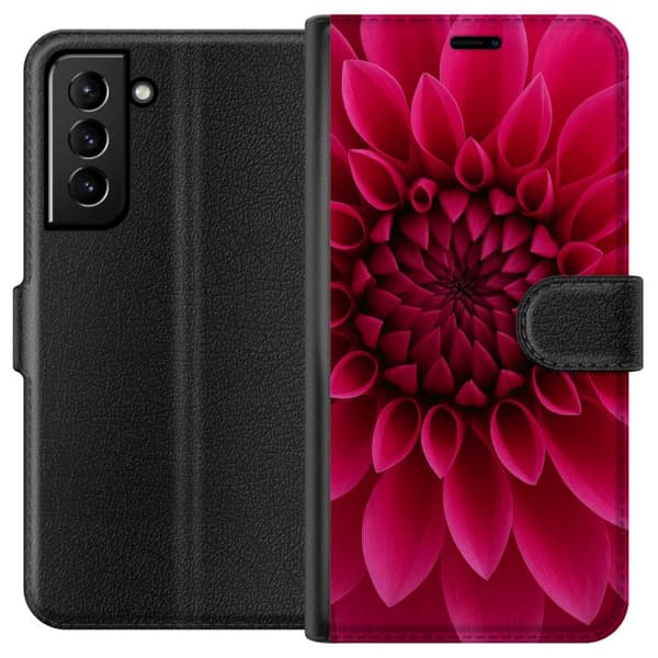 Kompatibelt Plånboksfodral till Samsung Galaxy S21+ 5G Rosecore
