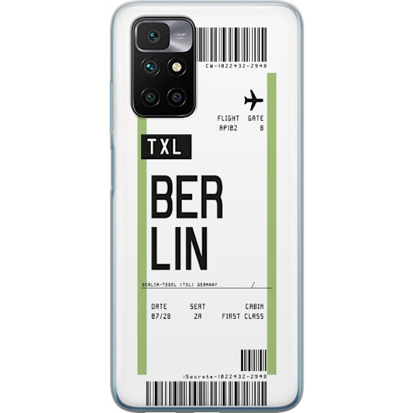 Xiaomi Redmi 10 Genomskinligt Skal Berlin