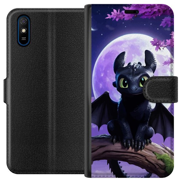 Xiaomi Redmi 9A Tegnebogsetui Dragetræneren