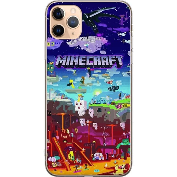 Kompatibelt Mobilskal till Apple iPhone 11 Pro Max MineCraft