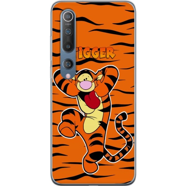 Xiaomi Mi 10 5G Gennemsigtig cover Tiger