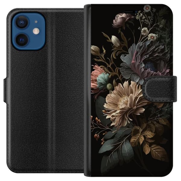 Yhteensopiva Lompakkokotelo Apple iPhone 12 Kukat