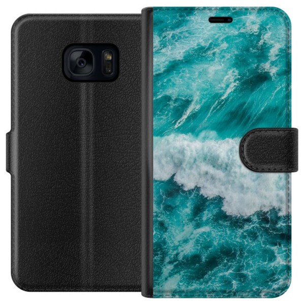 Samsung Galaxy S7 Plånboksfodral Ocean