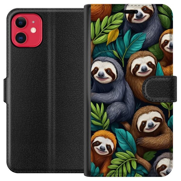 Apple iPhone 11 Tegnebogsetui Sengångarstil - afslappet motiv