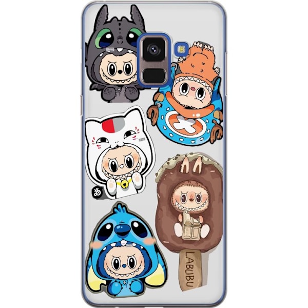Samsung Galaxy A8 (2018) Läpinäkyvä kuori Labubu hahmokokoe