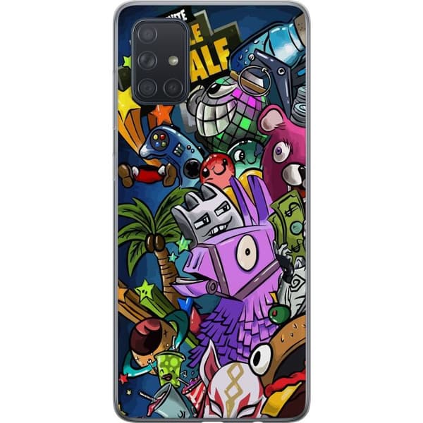 Kompatibelt Mobilskal till Samsung Galaxy A71 Minecraft