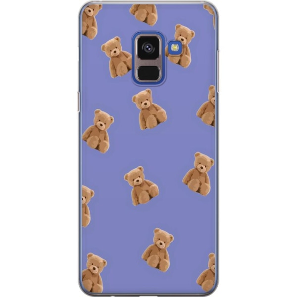 Samsung Galaxy A8 (2018) Läpinäkyvä kuori Lentävät karhut