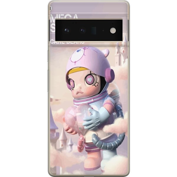 Google Pixel 6 Pro Läpinäkyvä kuori Mega Space Molly Care Bears Series - Share Bear Edition