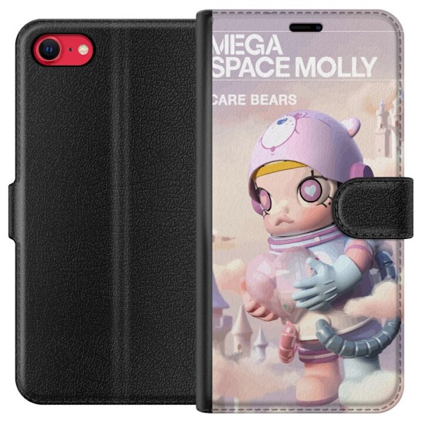 Apple iPhone 7 Plånboksfodral Mega Space Molly Care Bears Ser