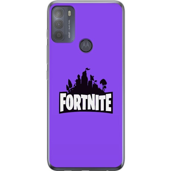 Motorola Moto G50 Genomskinligt Skal Fortnite