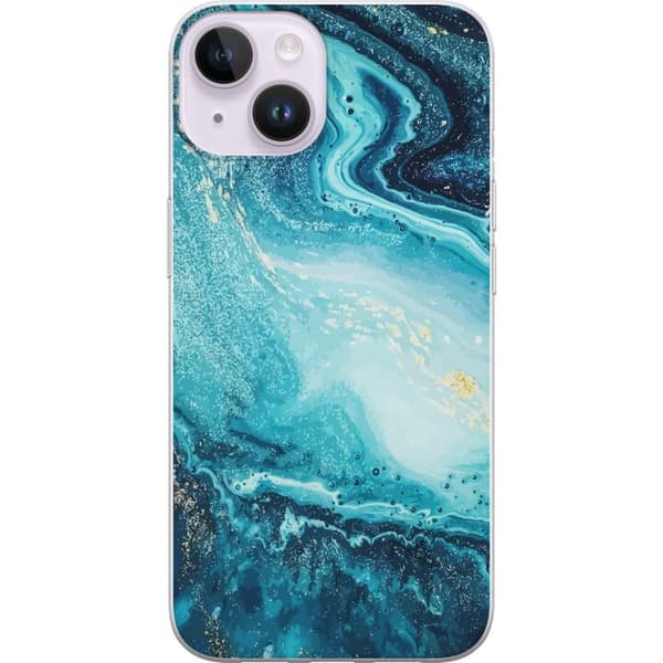 Kompatibelt Mobildeksel til Apple iPhone 14 Marmor