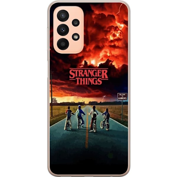 Samsung Galaxy A23 5G Genomskinligt Skal Stranger Things