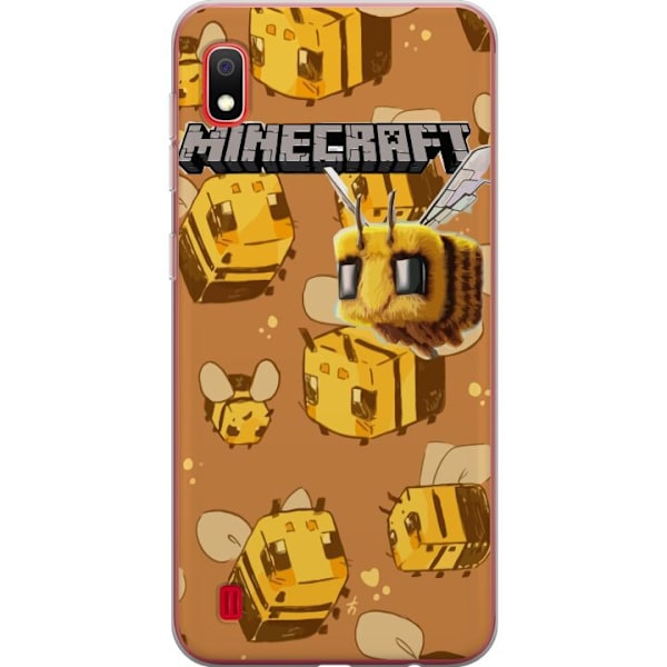 Samsung Galaxy A10 Läpinäkyvä kuori Minecraft Bi