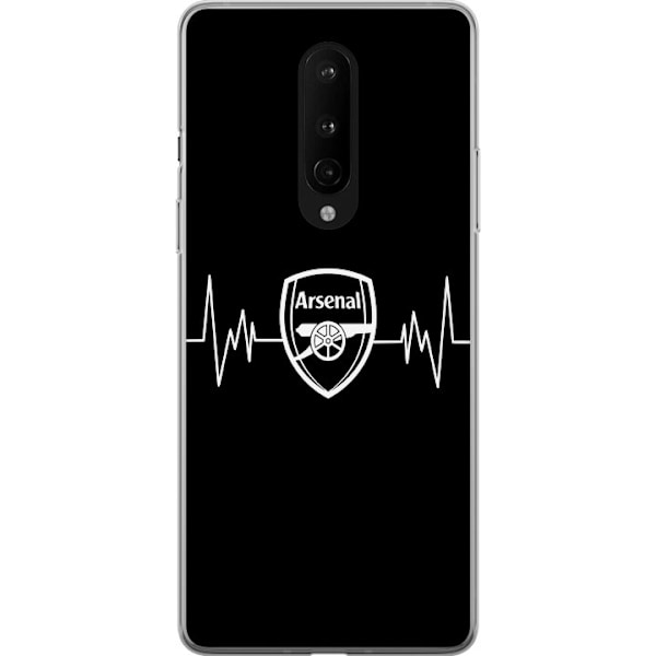 OnePlus 8 Läpinäkyvä kuori Arsenal