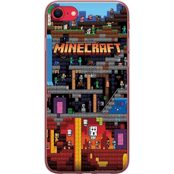 Kompatibelt Mobildeksel til Apple iPhone 8 Minecraft