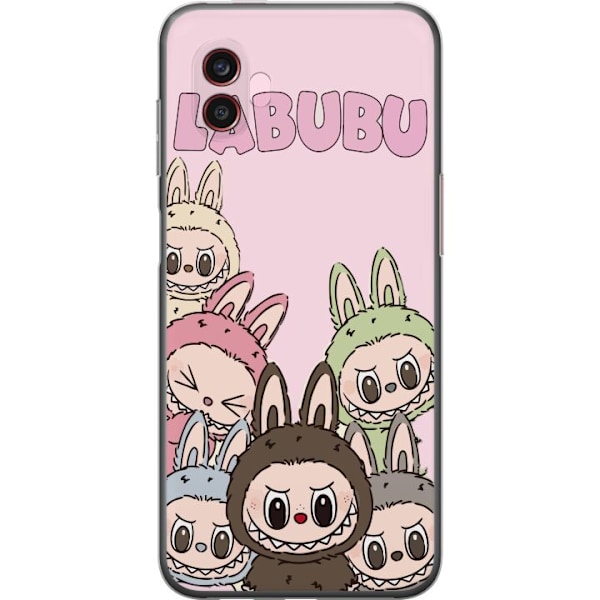 Samsung Galaxy Xcover6 Pro Gennemsigtig cover Labubu Classics