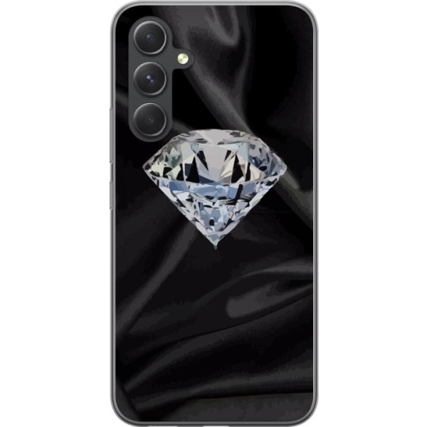Samsung Galaxy S24+ Gjennomsiktig deksel Silke Diamant