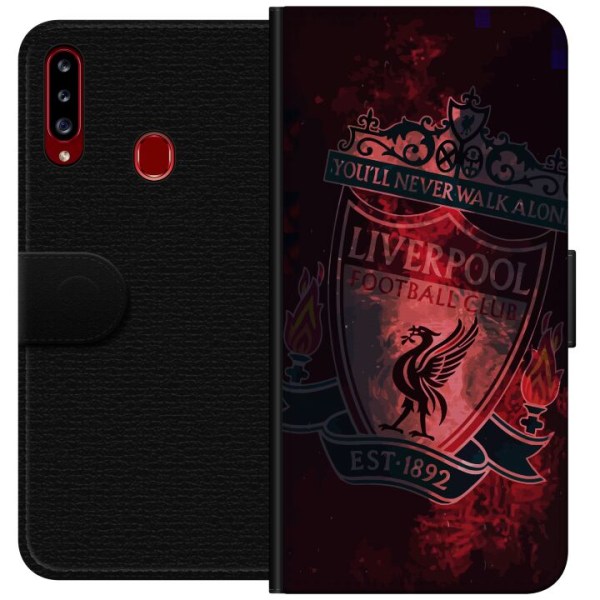 Samsung Galaxy A20s Plånboksfodral Liverpool