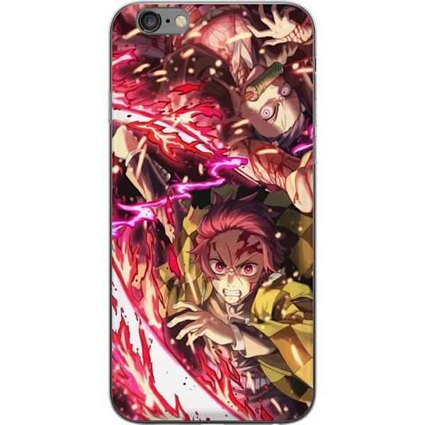 Apple iPhone 6s Plus Läpinäkyvä kuori Demon Slayer