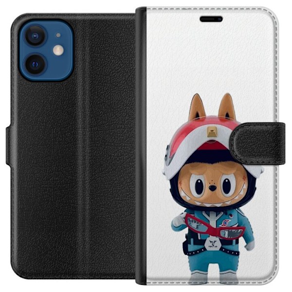 Apple iPhone 12  Tegnebogsetui How2work Labubu Monstre x Ultra