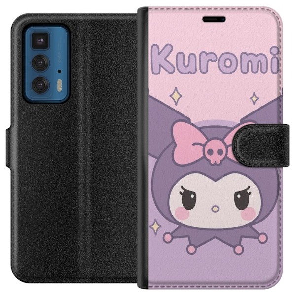 Motorola Edge 20 Pro Lommeboketui Kuromi Kawaii