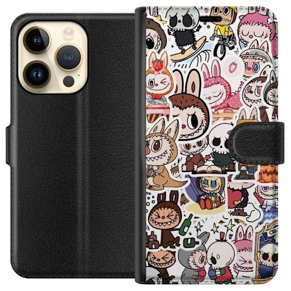 Apple iPhone 14 Pro Tegnebogsetui Labubu All-Stars – POP MART Specialudgave