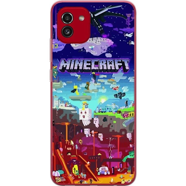 Samsung Galaxy A03 Skal / Mobilskal - Minecraft