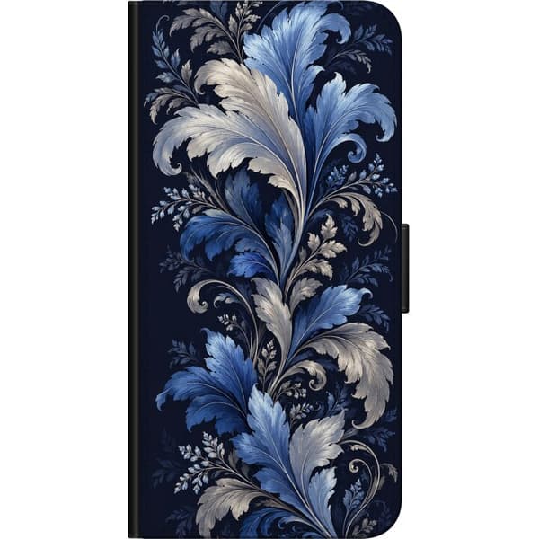 Kompatibelt Lommeboketui til Sony Xperia Z3 Blå blader blå