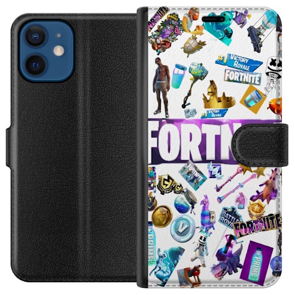 Apple iPhone 12 mini Lompakkokotelo Fortnite