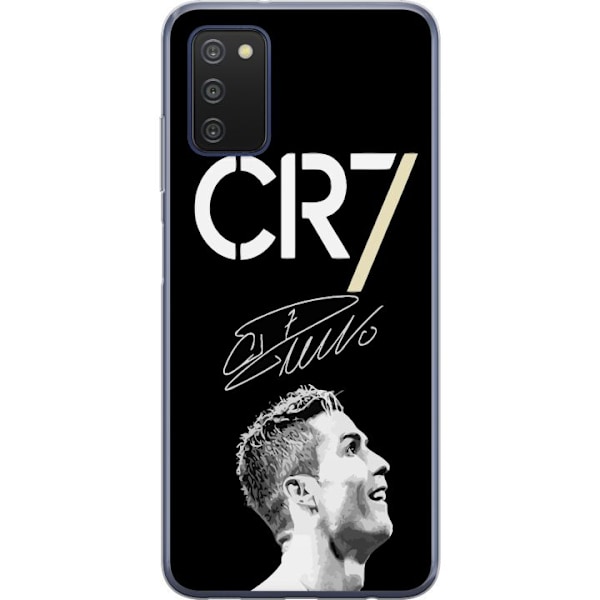 Samsung Galaxy A03s Gjennomsiktig deksel CR7 Ronaldo