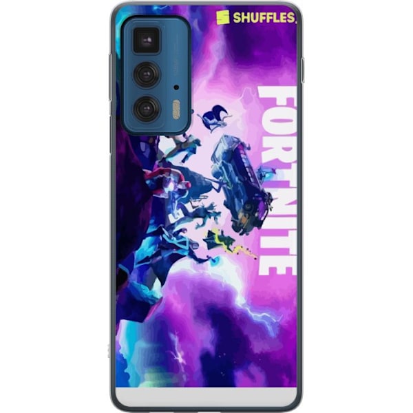 Motorola Edge 20 Pro Gennemsigtig cover Fortnite