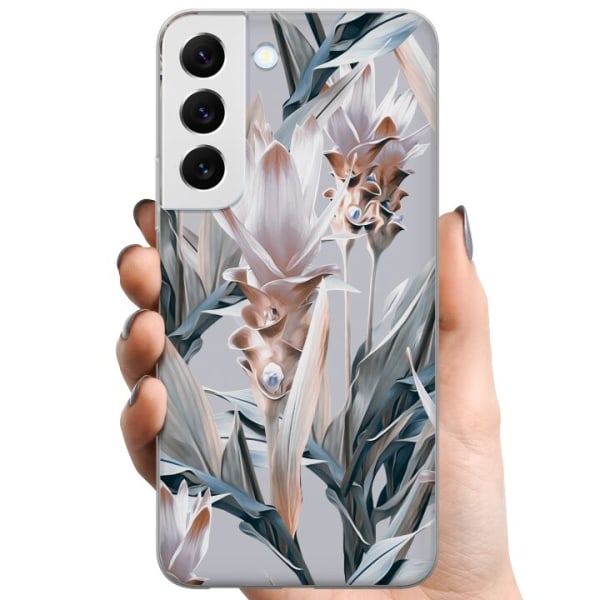 Samsung Galaxy S22 5G TPU Mobildeksel blomstre