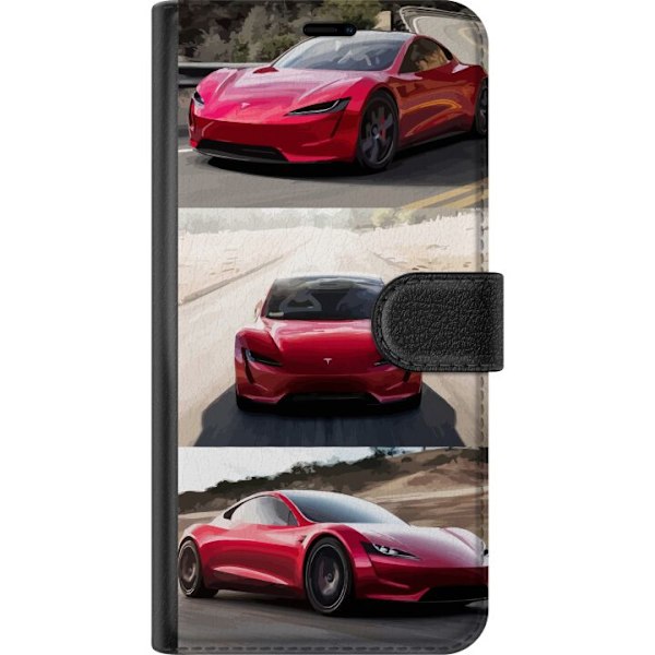 OnePlus Nord 2T Lompakkokotelo Tesla