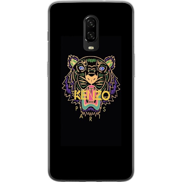 OnePlus 6T Läpinäkyvä kuori Kenzo