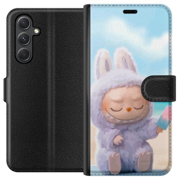 Samsung Galaxy A15 5G Lommeboketui Labubu Pink Stemning