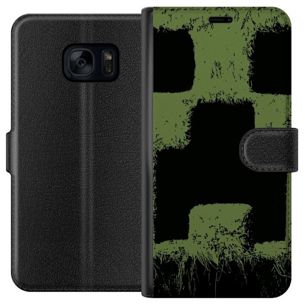Samsung Galaxy S7 Lompakkokotelo A Minecraft Movie