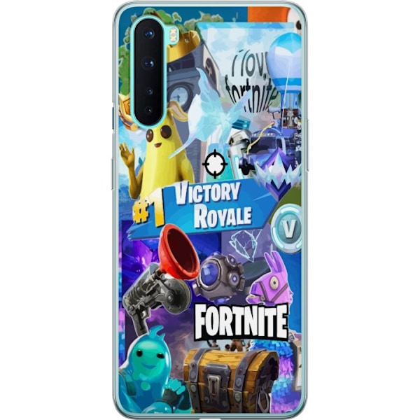 OnePlus Nord Gennemsigtig cover Fortnite