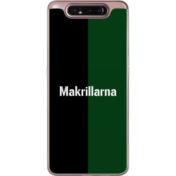 Samsung Galaxy A80 Genomskinligt Skal Makrillarna Fotboll