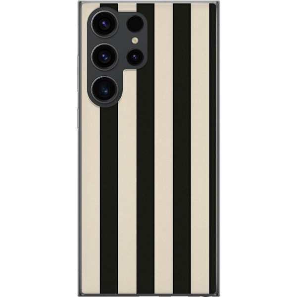 Samsung Galaxy S24 Ultra Genomskinligt Skal Line Flow