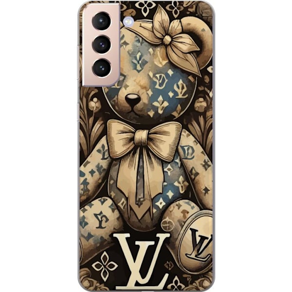 Samsung Galaxy S21 Läpinäkyvä kuori Teddy Vuitton