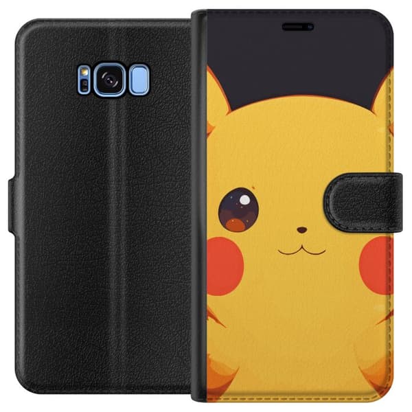 Kompatibelt Lommeboketui til Samsung Galaxy S8 Pikachu