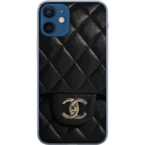 Apple iPhone 12  Gennemsigtig cover Chanel Sort