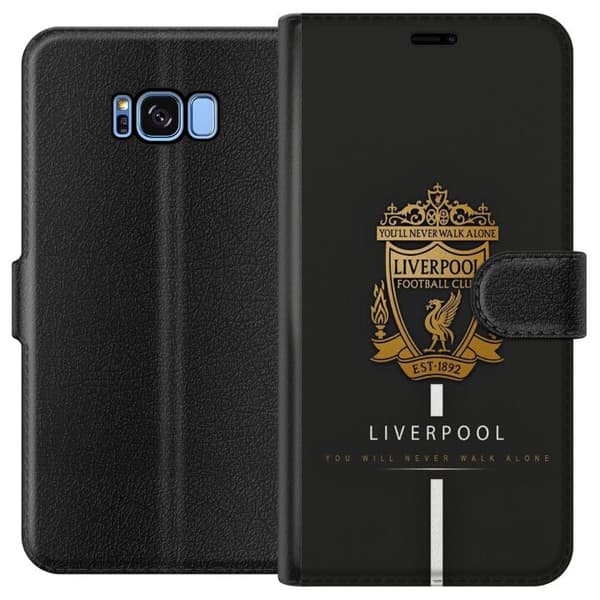 Kompatibelt Plånboksfodral till Samsung Galaxy S8 Liverpool L.F.C.