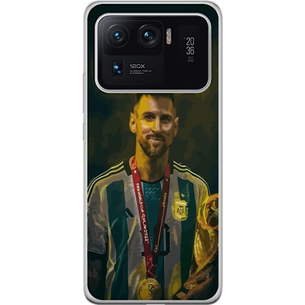 Xiaomi Mi 11 Ultra Gennemsigtig cover Ged Messi